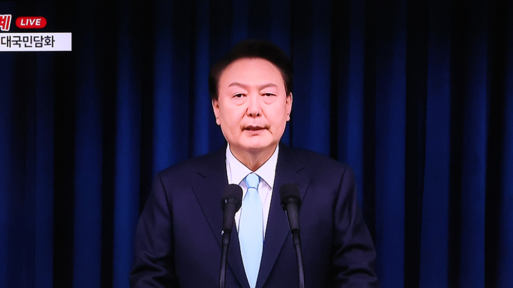 韓國總統(tǒng)尹錫悅今日發(fā)表國民談話