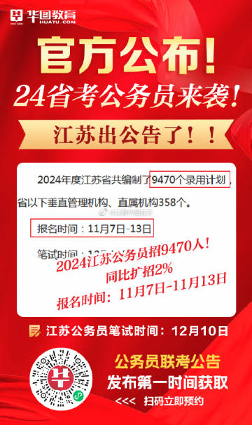 江蘇省考報名指南，解析即將到來的2024年江蘇省考報名時間詳解
