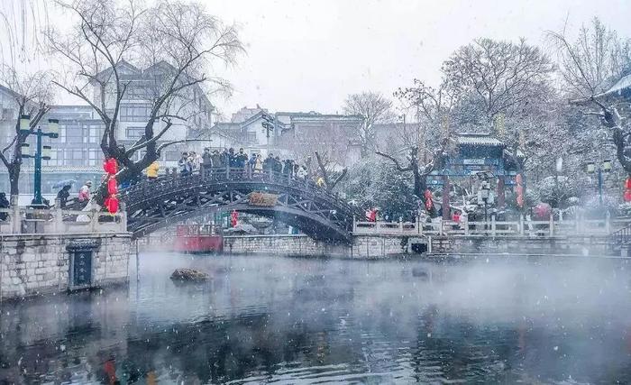 濟南下雪