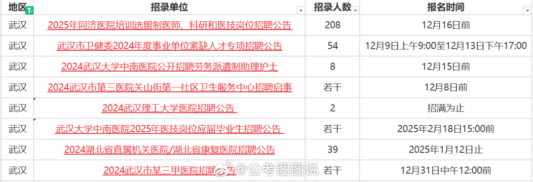 武漢事業(yè)單位最新信息公示深度解析