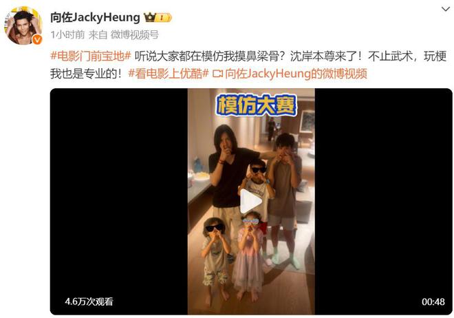 向佐因摸鼻梁手勢出圈失落的背后