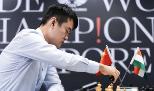 丁立人未能捍衛(wèi)世界冠軍頭銜，殘局階段巨大失誤輸給古克什