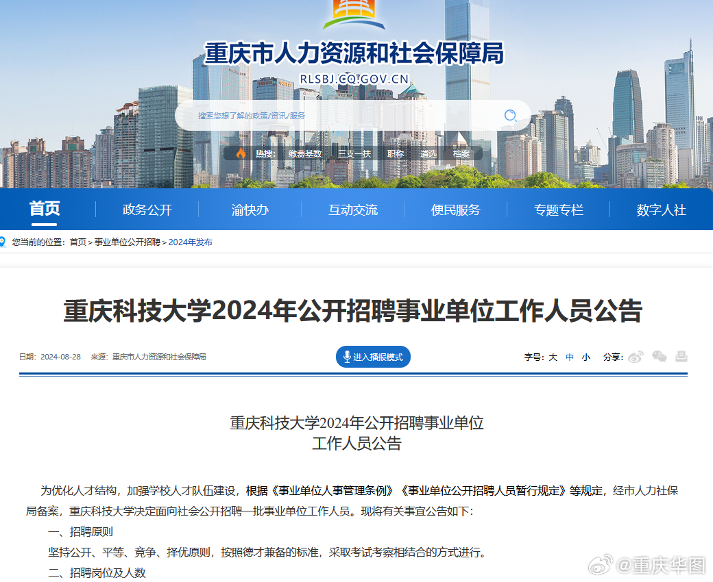 重慶事業(yè)單位招聘，人才匯聚的盛大盛宴
