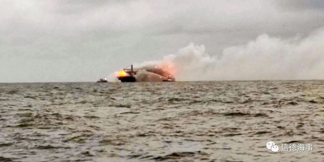 江蘇一貨船起火爆炸致3死1失聯(lián)