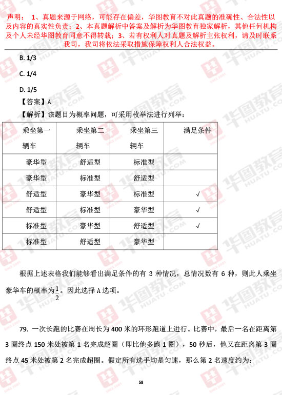 公務(wù)員考試行測真題深度解析