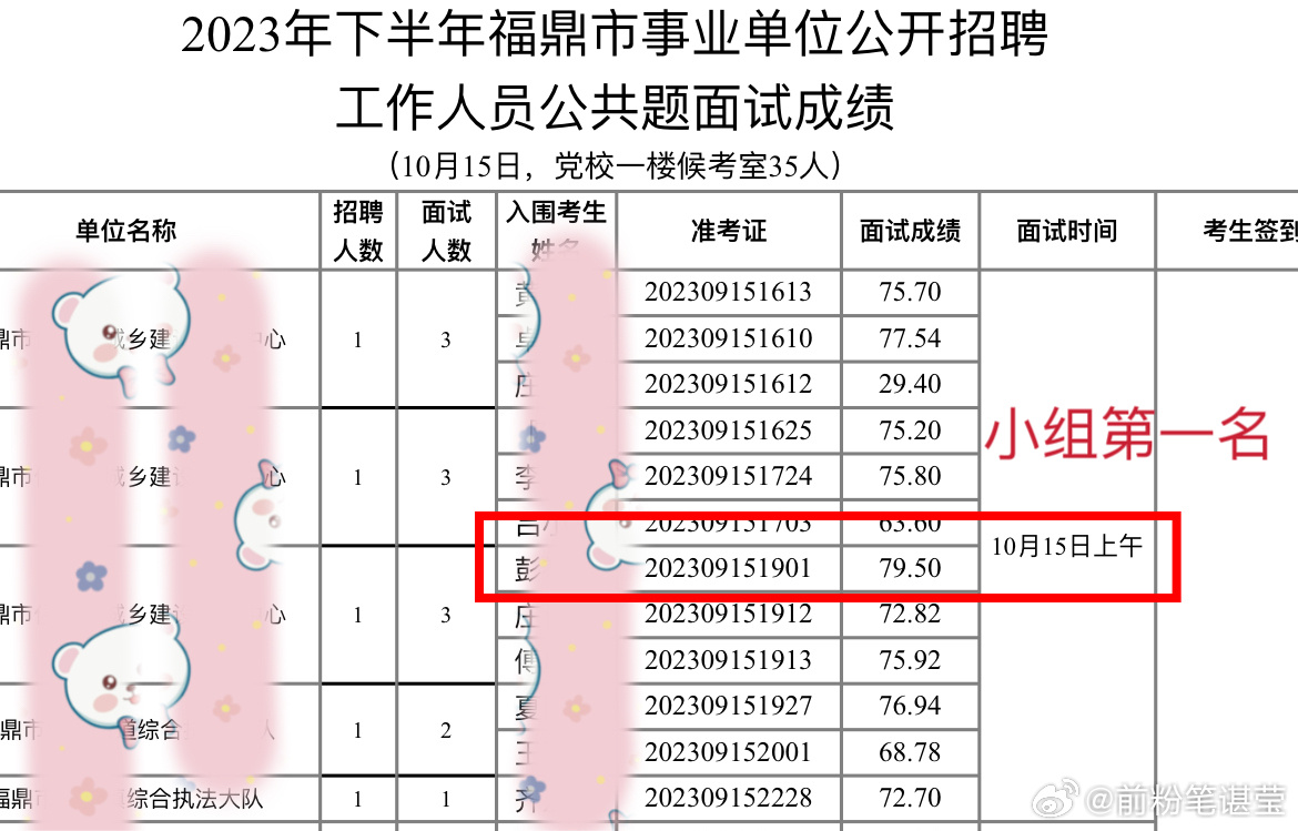 事業(yè)單位面試結(jié)果公布，透明選拔人才之路
