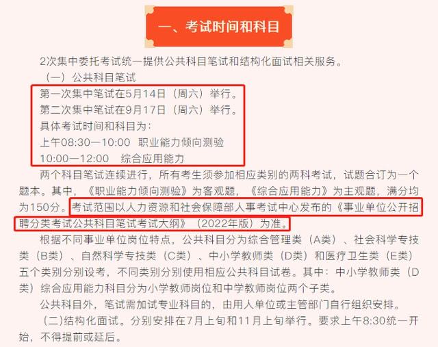 教師事業(yè)編招聘考試內(nèi)容全面解析