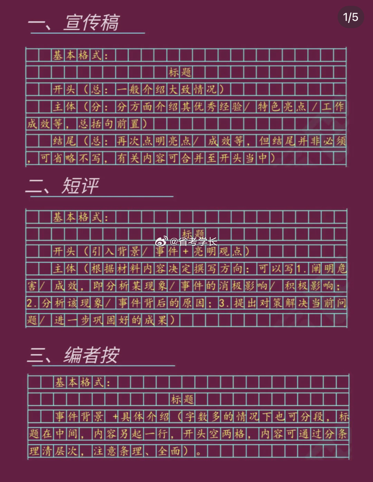 公務(wù)員考試申論寫(xiě)作，高分萬(wàn)能模板解析