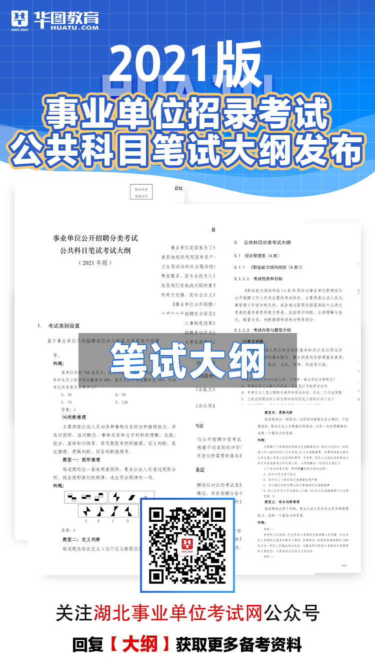 事業(yè)單位考試大綱B類(lèi)2022年深度解讀及趨勢(shì)前瞻