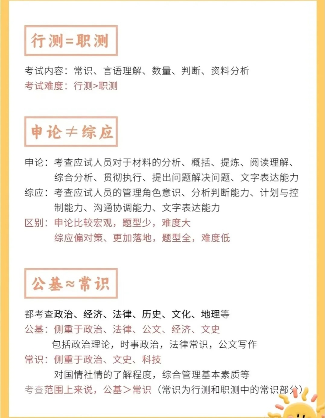 公務(wù)員考試科目與內(nèi)容解析