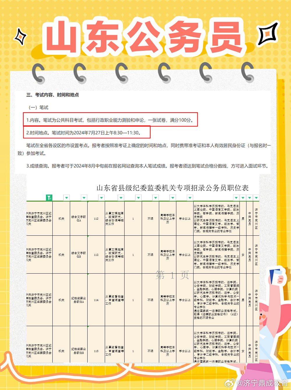 山東報(bào)考公務(wù)員條件全面解析